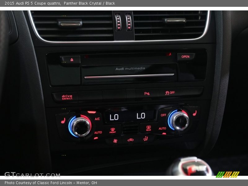 Panther Black Crystal / Black 2015 Audi RS 5 Coupe quattro