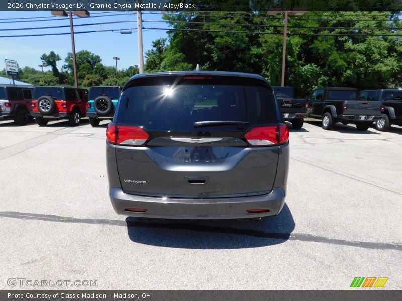 Granite Crystal Metallic / Alloy/Black 2020 Chrysler Voyager LX