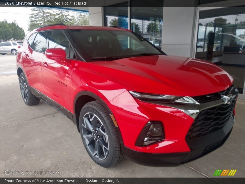 Red Hot / Jet Black 2020 Chevrolet Blazer RS