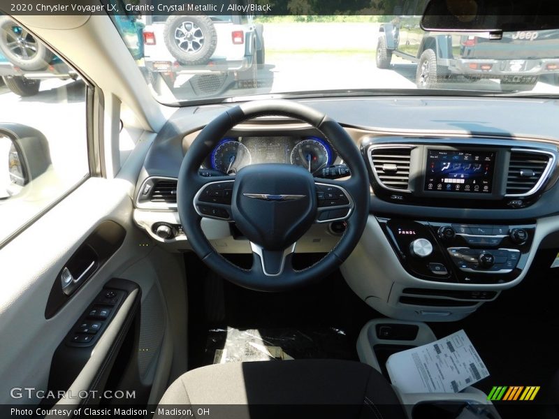 Granite Crystal Metallic / Alloy/Black 2020 Chrysler Voyager LX