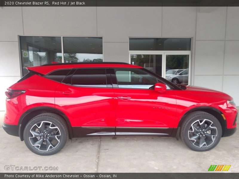 Red Hot / Jet Black 2020 Chevrolet Blazer RS