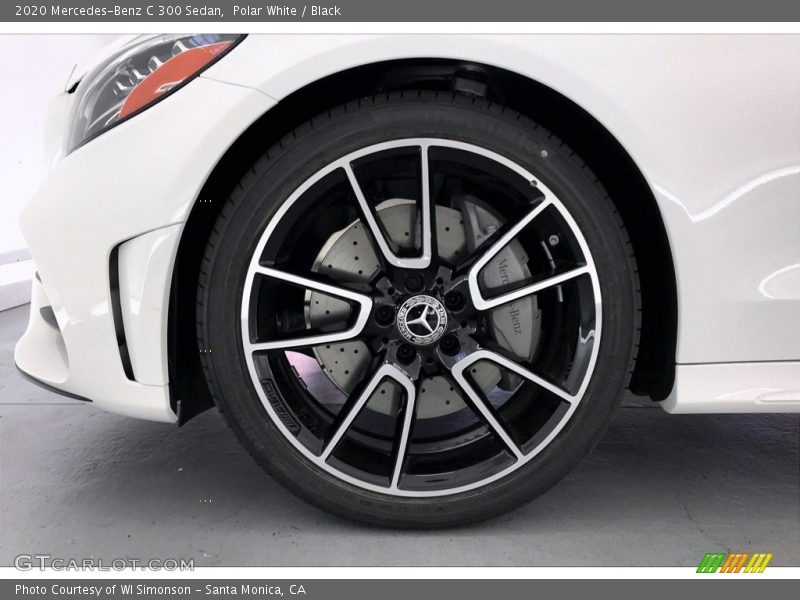 Polar White / Black 2020 Mercedes-Benz C 300 Sedan