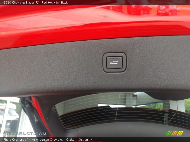 Red Hot / Jet Black 2020 Chevrolet Blazer RS