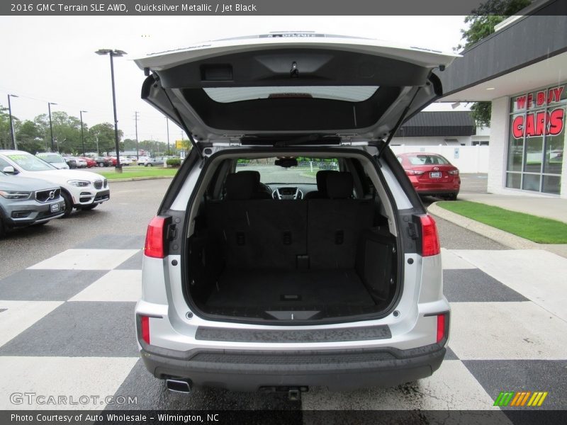Quicksilver Metallic / Jet Black 2016 GMC Terrain SLE AWD