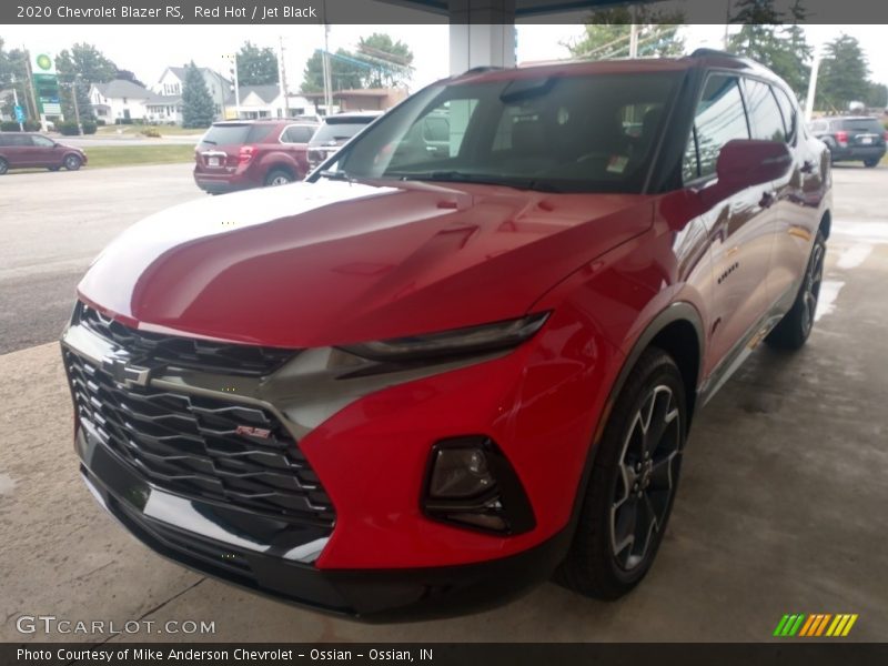 Red Hot / Jet Black 2020 Chevrolet Blazer RS