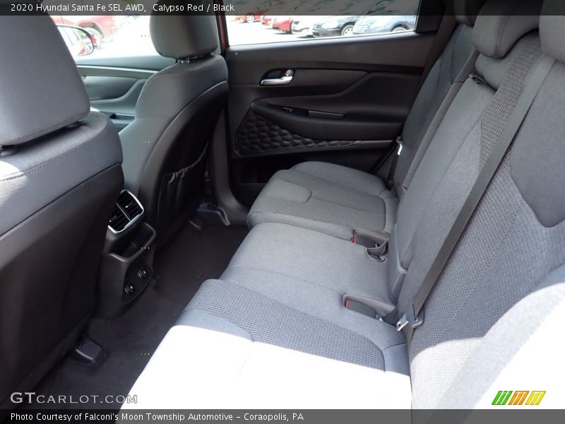 Calypso Red / Black 2020 Hyundai Santa Fe SEL AWD