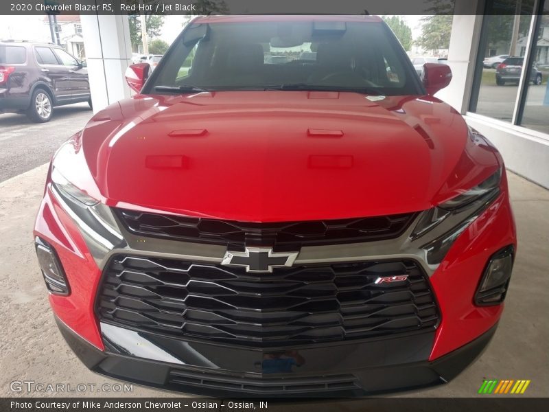 Red Hot / Jet Black 2020 Chevrolet Blazer RS