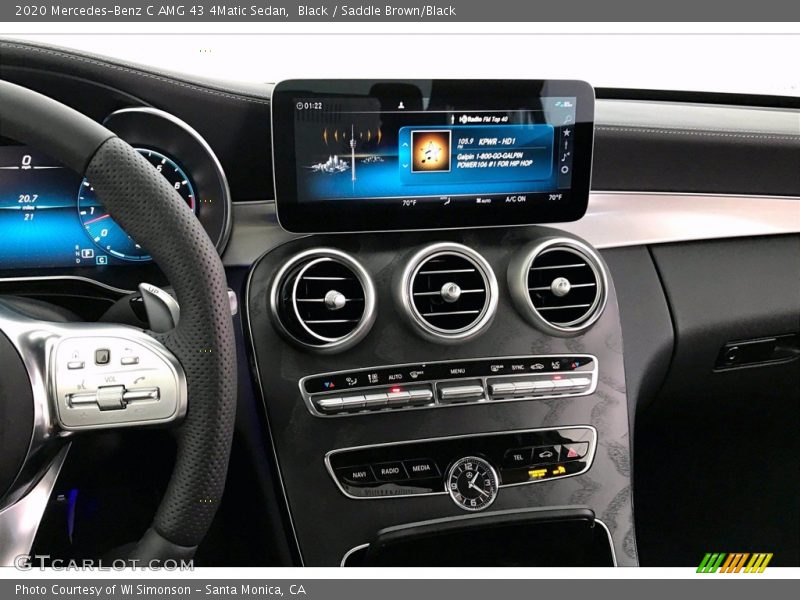 Controls of 2020 C AMG 43 4Matic Sedan