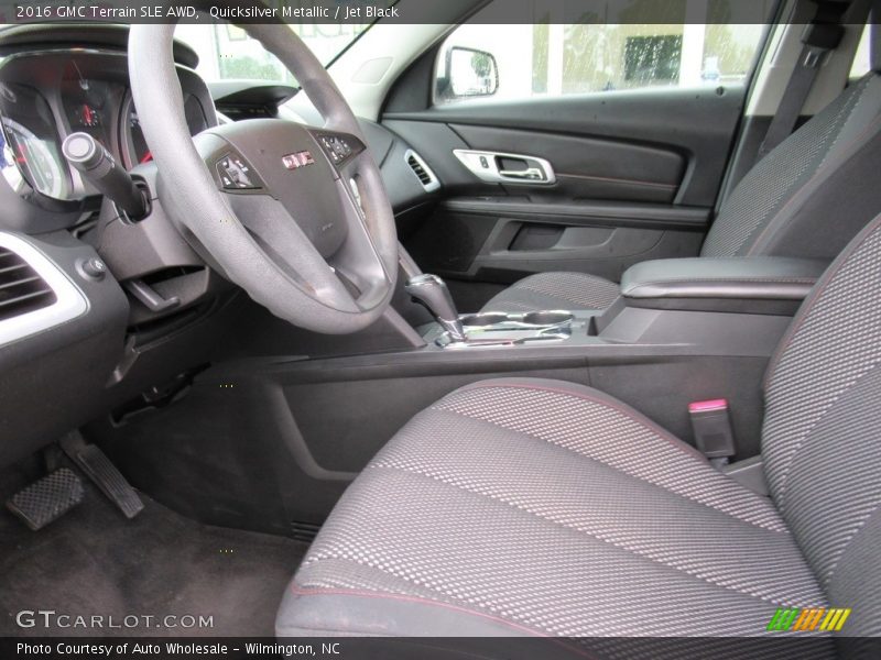 Quicksilver Metallic / Jet Black 2016 GMC Terrain SLE AWD