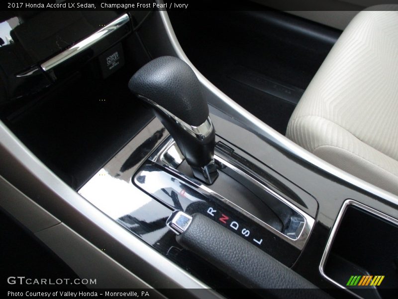 Champagne Frost Pearl / Ivory 2017 Honda Accord LX Sedan