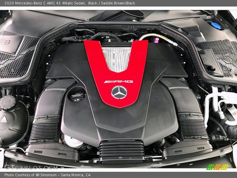  2020 C AMG 43 4Matic Sedan Engine - 3.0 Liter AMG biturbo DOHC 24-Valve VVT V6