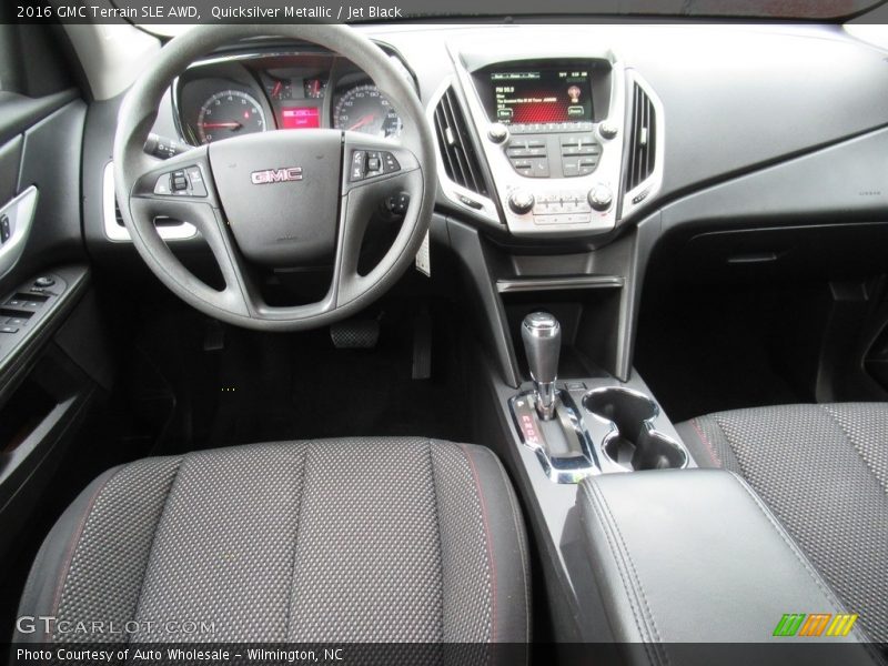 Quicksilver Metallic / Jet Black 2016 GMC Terrain SLE AWD