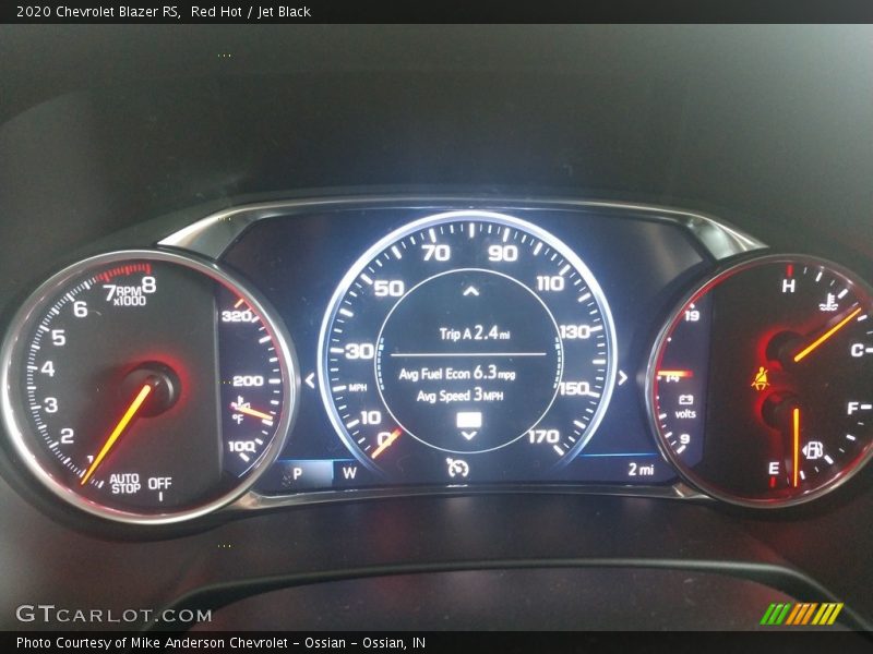  2020 Blazer RS RS Gauges