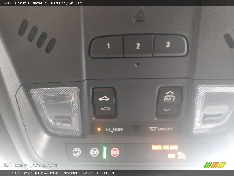 Red Hot / Jet Black 2020 Chevrolet Blazer RS