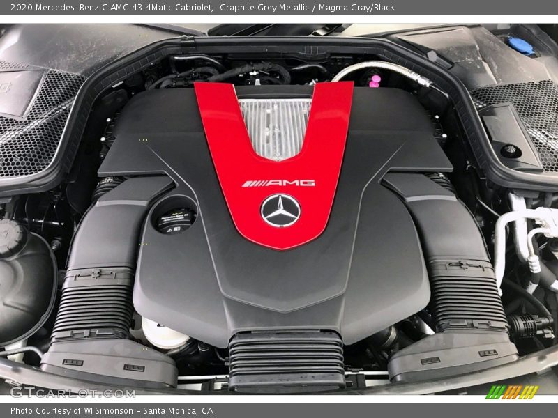  2020 C AMG 43 4Matic Cabriolet Engine - 3.0 Liter AMG biturbo DOHC 24-Valve VVT V6