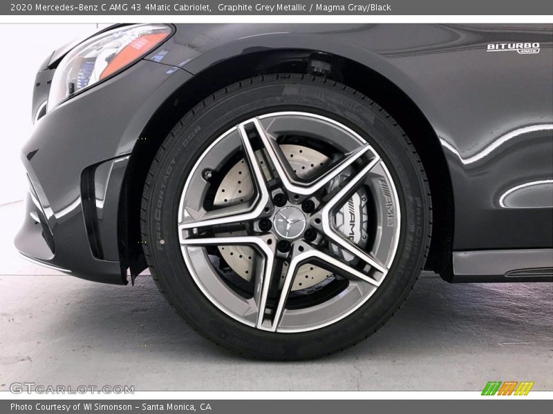  2020 C AMG 43 4Matic Cabriolet Wheel