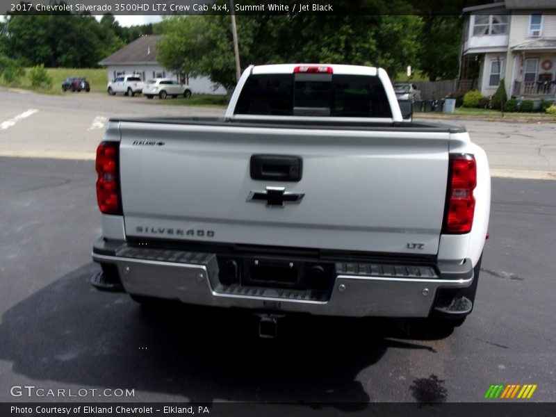 Summit White / Jet Black 2017 Chevrolet Silverado 3500HD LTZ Crew Cab 4x4