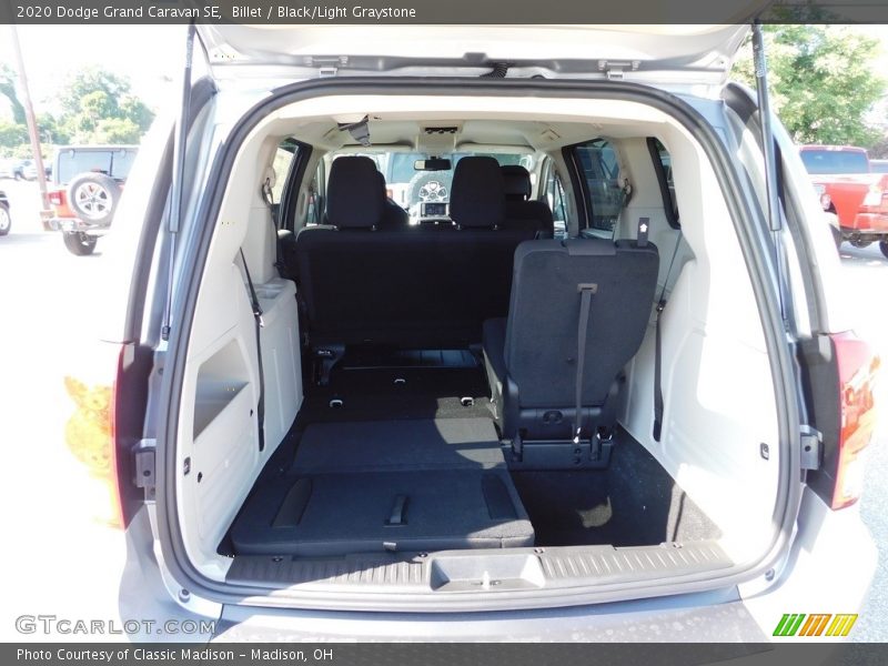 Billet / Black/Light Graystone 2020 Dodge Grand Caravan SE