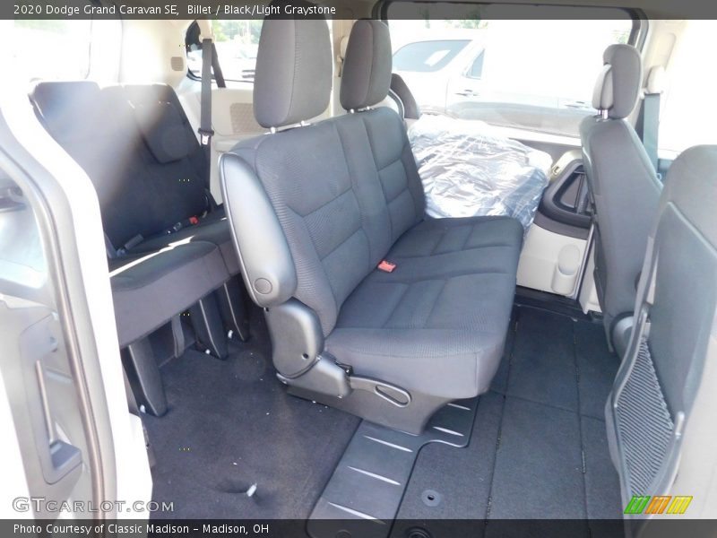 Billet / Black/Light Graystone 2020 Dodge Grand Caravan SE