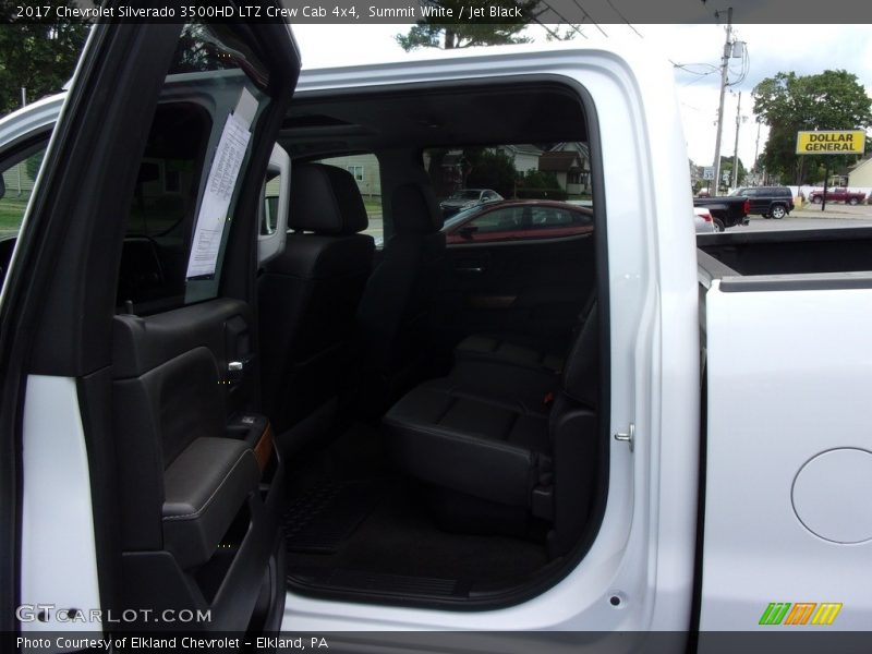 Summit White / Jet Black 2017 Chevrolet Silverado 3500HD LTZ Crew Cab 4x4