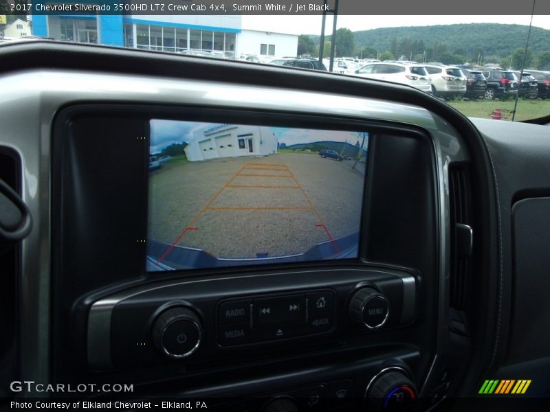 Summit White / Jet Black 2017 Chevrolet Silverado 3500HD LTZ Crew Cab 4x4