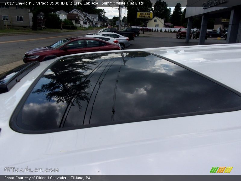 Summit White / Jet Black 2017 Chevrolet Silverado 3500HD LTZ Crew Cab 4x4