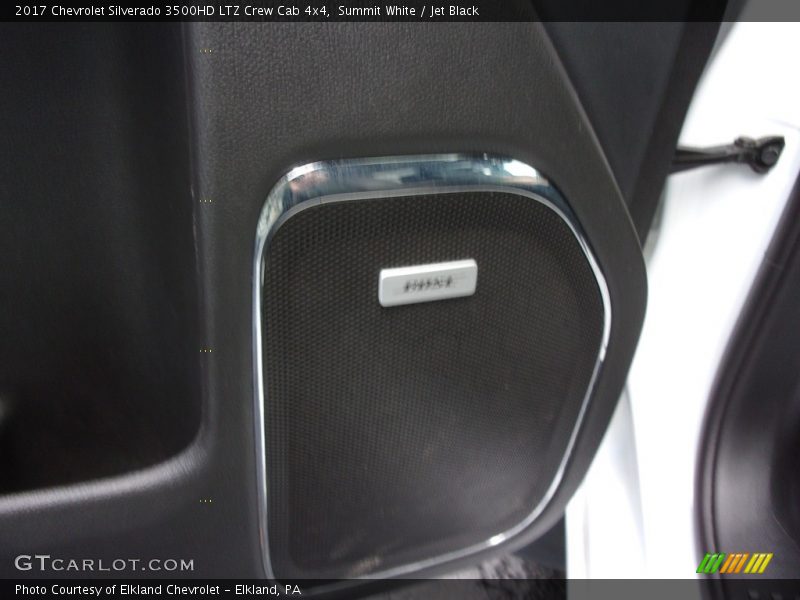 Summit White / Jet Black 2017 Chevrolet Silverado 3500HD LTZ Crew Cab 4x4