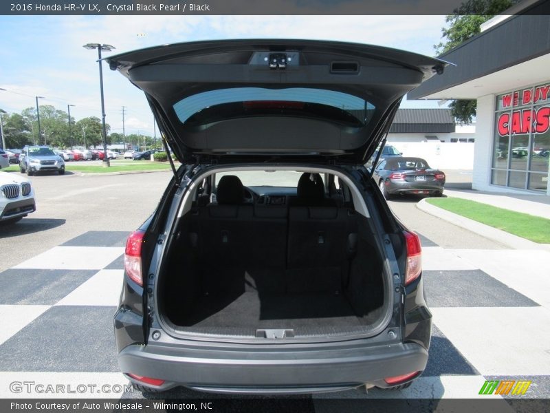 Crystal Black Pearl / Black 2016 Honda HR-V LX