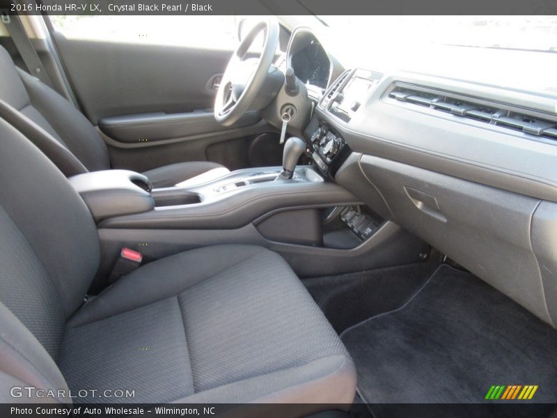 Crystal Black Pearl / Black 2016 Honda HR-V LX