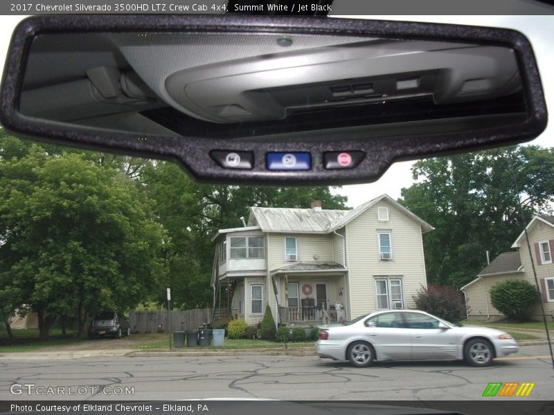 Summit White / Jet Black 2017 Chevrolet Silverado 3500HD LTZ Crew Cab 4x4