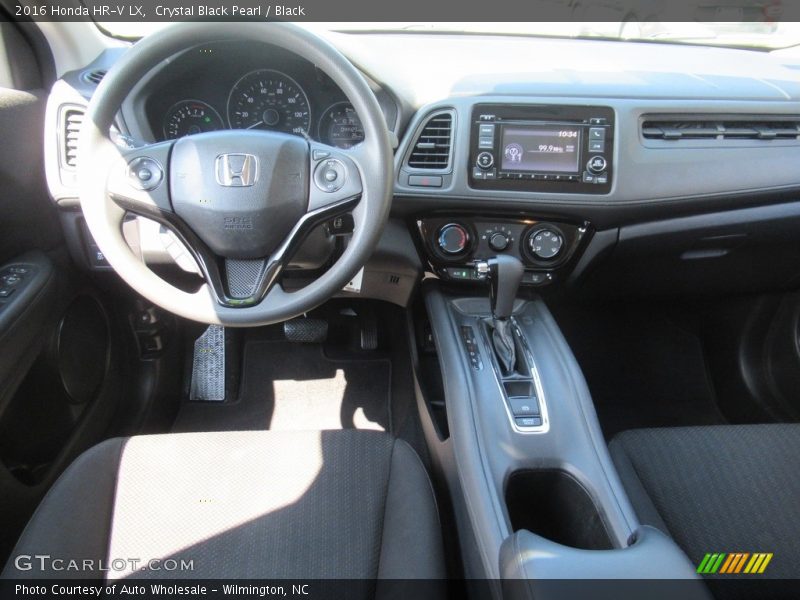 Crystal Black Pearl / Black 2016 Honda HR-V LX