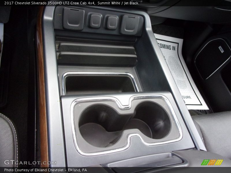 Summit White / Jet Black 2017 Chevrolet Silverado 3500HD LTZ Crew Cab 4x4