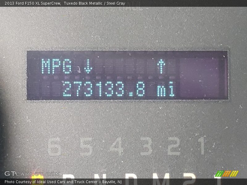 Tuxedo Black Metallic / Steel Gray 2013 Ford F150 XL SuperCrew