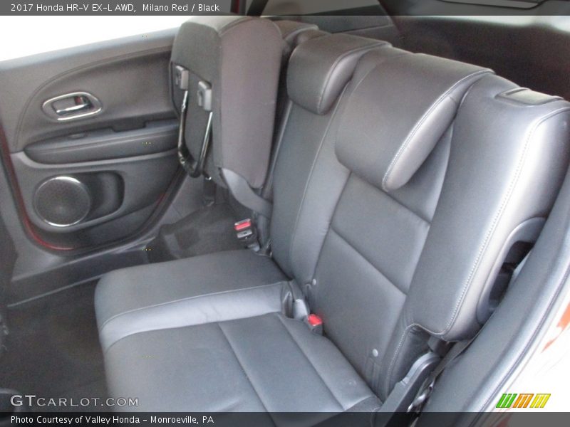 Milano Red / Black 2017 Honda HR-V EX-L AWD