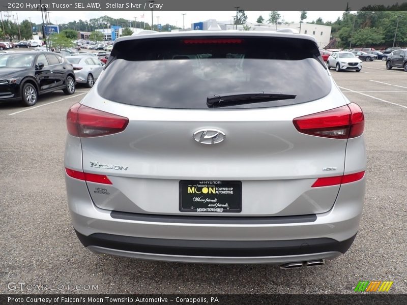Stellar Silver / Gray 2020 Hyundai Tucson SEL AWD