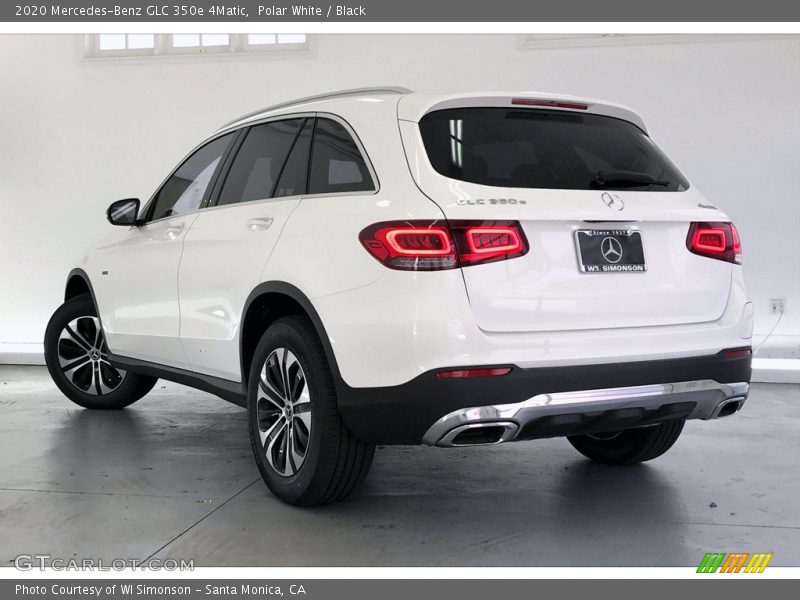 Polar White / Black 2020 Mercedes-Benz GLC 350e 4Matic