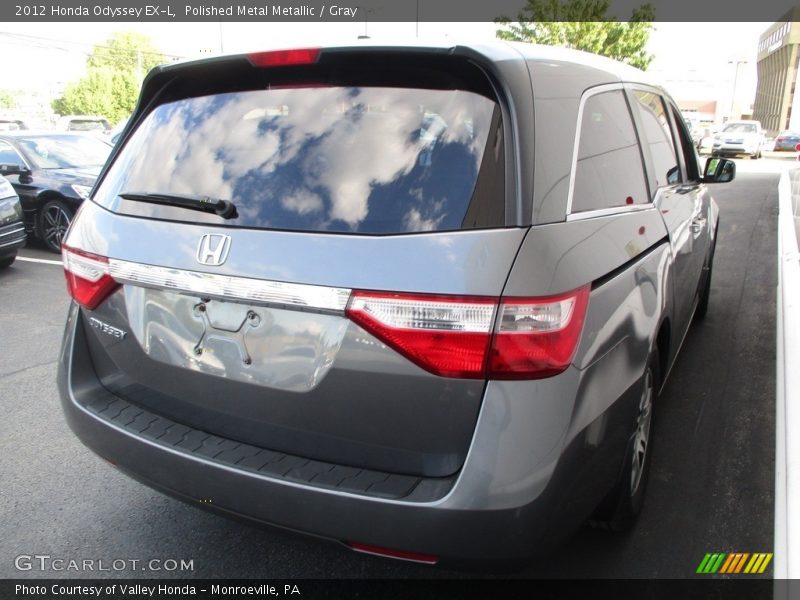 Polished Metal Metallic / Gray 2012 Honda Odyssey EX-L