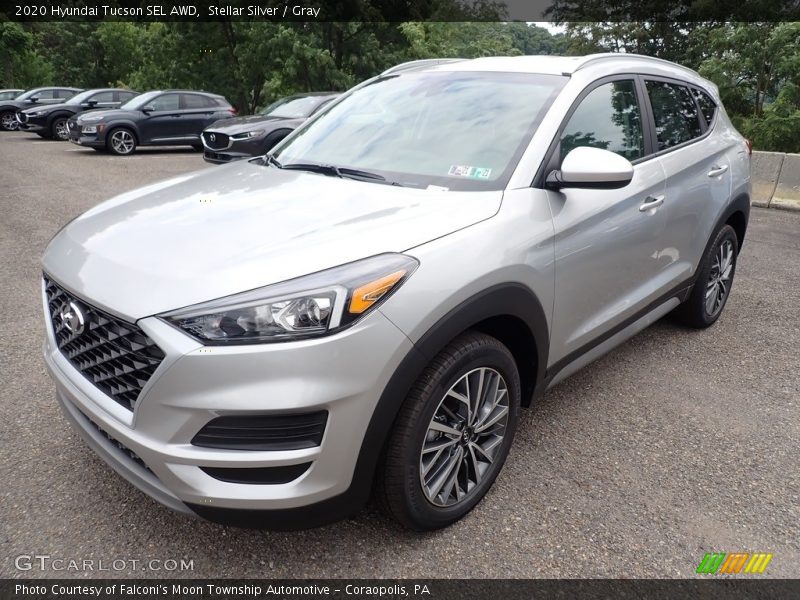 Stellar Silver / Gray 2020 Hyundai Tucson SEL AWD