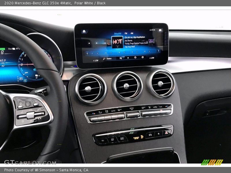 Polar White / Black 2020 Mercedes-Benz GLC 350e 4Matic