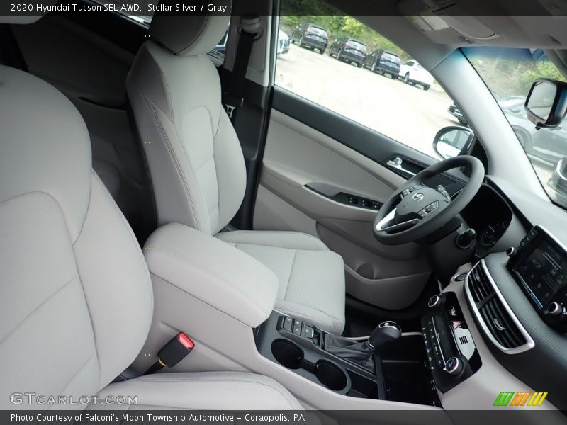 Stellar Silver / Gray 2020 Hyundai Tucson SEL AWD