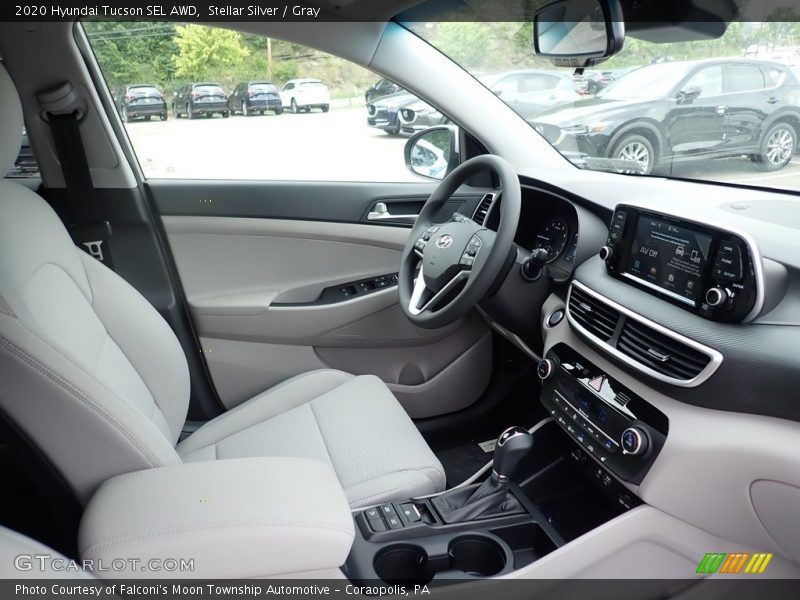 Stellar Silver / Gray 2020 Hyundai Tucson SEL AWD