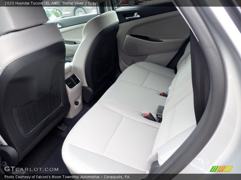 Stellar Silver / Gray 2020 Hyundai Tucson SEL AWD