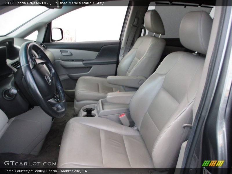 Polished Metal Metallic / Gray 2012 Honda Odyssey EX-L