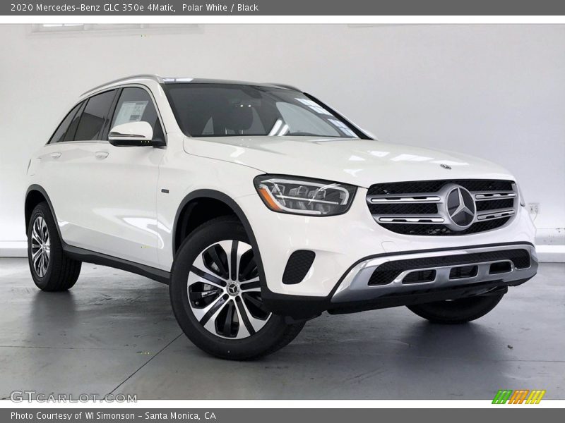 Polar White / Black 2020 Mercedes-Benz GLC 350e 4Matic