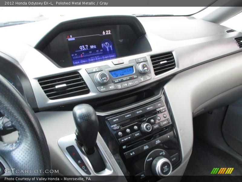Polished Metal Metallic / Gray 2012 Honda Odyssey EX-L