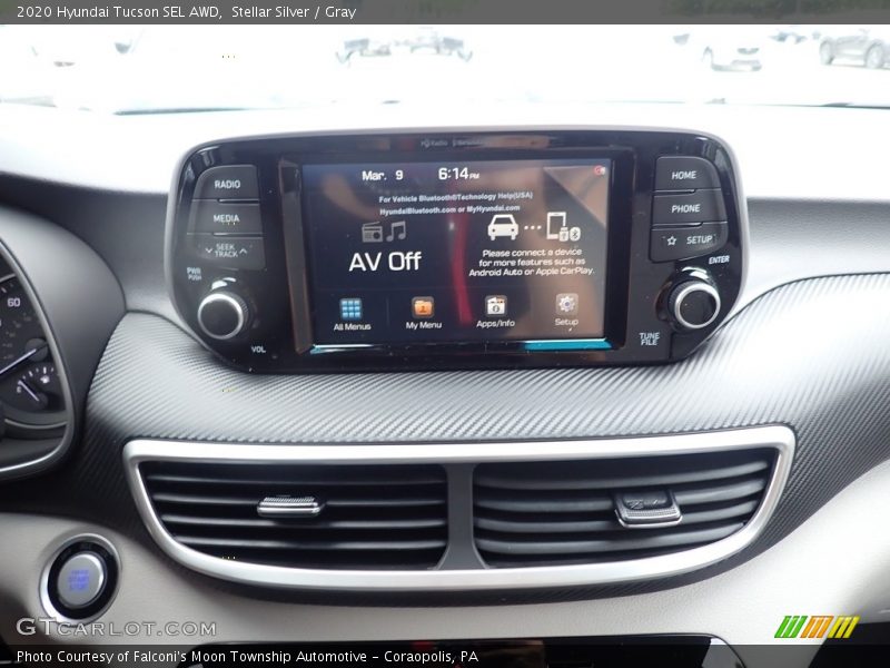 Stellar Silver / Gray 2020 Hyundai Tucson SEL AWD