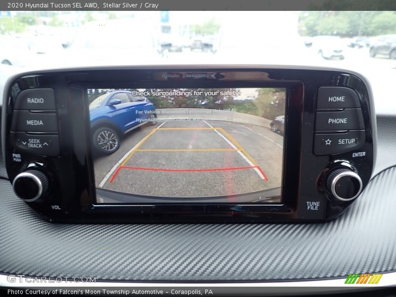 Stellar Silver / Gray 2020 Hyundai Tucson SEL AWD