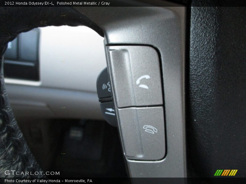 Polished Metal Metallic / Gray 2012 Honda Odyssey EX-L