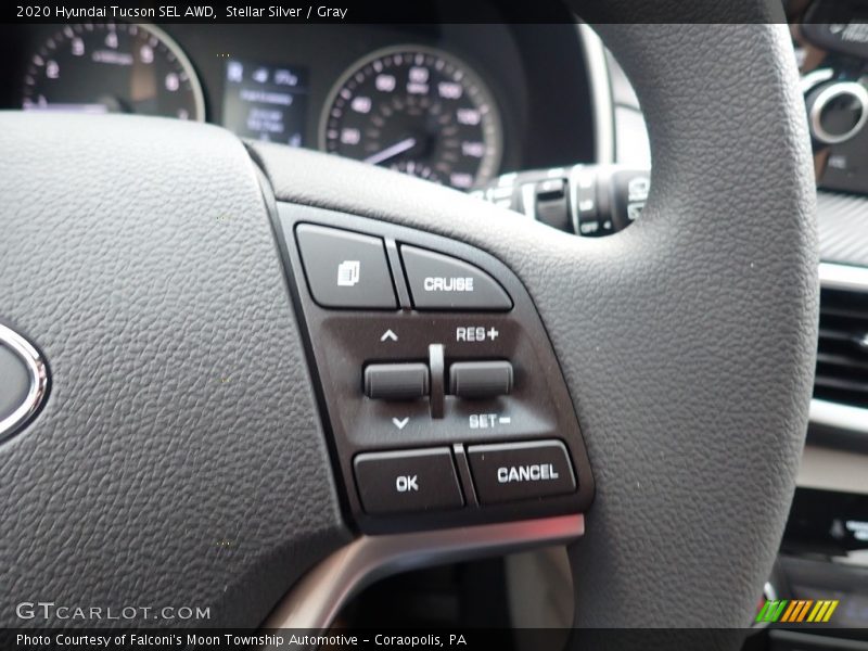 Stellar Silver / Gray 2020 Hyundai Tucson SEL AWD