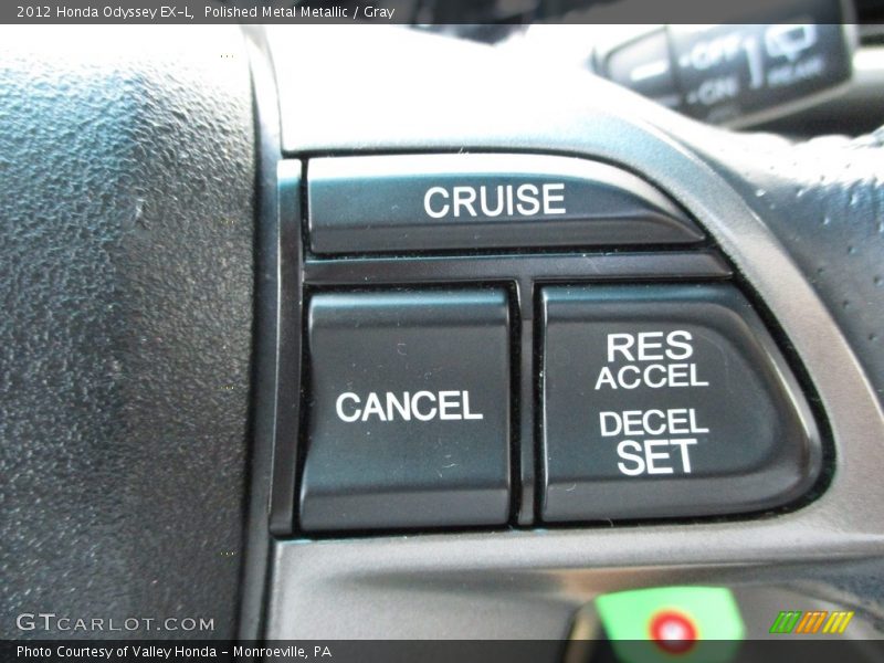 Polished Metal Metallic / Gray 2012 Honda Odyssey EX-L